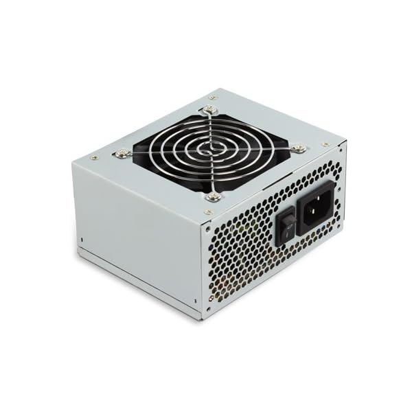 Tooq TQEP-500S-SFX- Fuente de alimentación Eco Power II, PFC pasivo, Ventilador silencioso de 120mm con Control…
