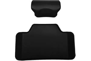 FURTRYVL Passenger Backrest Back Pad, Motorcycle Backrest Cushion, Motorbike Back Pad Cushion, Motorcycle Top Box Motorcycle Luggage Case Back Cushion, Aluminum Trunk Back Pad Rear Top Case