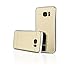 Produktbild Handy Silikon Hülle TPU Back Case Schutzhülle transparent "Mirror gold" für "Samsung Galaxy S7" Cover Schale Tasche Bumper