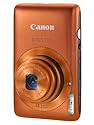 Canon IXUS 130 Digital Camera - Orange (14.1 MP, 4x Optical Zoom) 2.7 Inch PureColor LCD