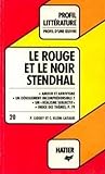 Le rouge et le noir