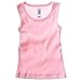 Bella + Canvas Baby Unisex Rib Tank Vest Top (3-6) (Pink)