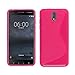 Price comparison product image Compatible With Nokia 8 S-Line Silicone Gel Case Cover In Pink