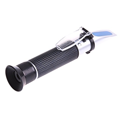 LemonBest® ATC 0% -10% Automatische Temperaturkompensation Salzgehalt Refraktometer Salzwasser-Aquarium - 5