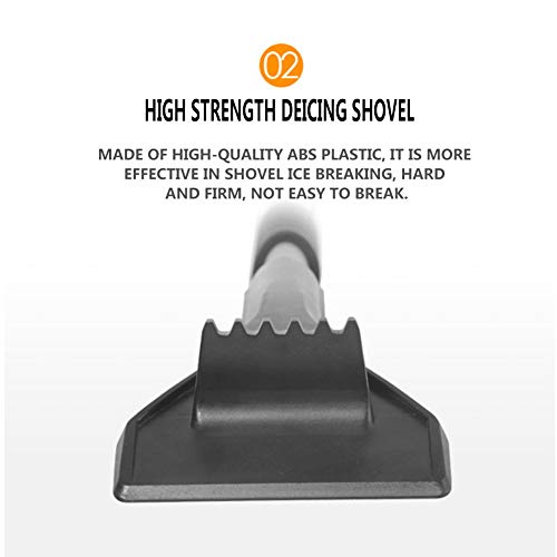 Pala-Da-Neve-Con-Spugna-Di-Gomma-Per-Raggiungere-Lintero-Parabrezza-Leggero-E-Robusto-Design-In-Alluminio-Per-Proteggere-La-Tua-Auto-Da-Danni