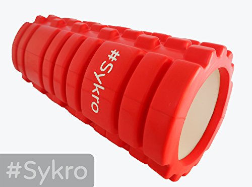 Faszienrolle Massagerolle – E-Book inklusive! – #Sykro „Star“ intensivere Massage durch optimierte Struktur - 2