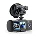Produktbild 2,7 Dual Lens Dash Kamera, 1080P HD HD Qualität,360 ° Drehbare Linse Auto DVR mit G-Senor, Loop Recording, Nachtsicht, GPS
