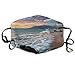 Produktbild Unisex Maui Hawaii Beautiful Sunset Sea Waves Clouds Washable Anti Germs Breathable Health Masks Mouth Face Mask