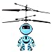 Price comparison product image VPASS Flying Helicopter Mini RC Robot with Rechargeable Aircraft LED Light Infrared Induction Drone Games Gifts Toys for Christmas Kids Teenagers Adults