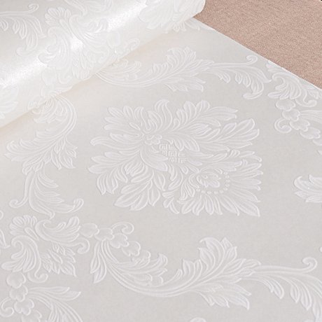 Preisvergleich Produktbild Dunkel Blau ab Wallpaper 3D Europäische wasserfeste Tapeten Pure White