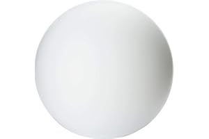 ORION LIGHTSTYLE Boule en verre avec trou Plusieurs tailles Abat-jour en verre opale blanc mat Verre de rechange Abat-jour boule en verre (Ø 300 mm)
