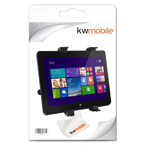 kwmobile Tablet Kopfstützenhalterung für Dell Venue 11 Pro Schwarz – Auto KFZ Kopfstütze Tablethalterung - 6