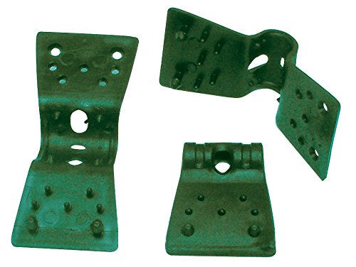 Tenax 06834 Clip Plastique Vert 3,5 cm L...
