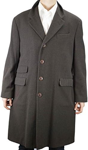 No Brand Sample Coat 3/4 Man 48 M Brown Cloth, Mixed Wool Cashmere Loro Piana - Reiss - Brown, 48