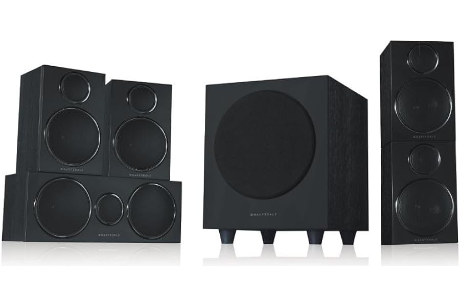 Wharfedale DX-3 HCP - 5.1 Home Cinema System (Black)
