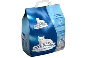 Catsan Litière légère et hygiénique pour chat non agglomérante 10 litres