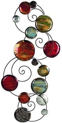 Deco 79 Metal Wall Decor, 41 by 17" by UMA Enterprises, Inc.