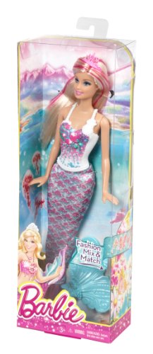 Barbie Fairytale Magic Mermaid Barbie Doll, Blue