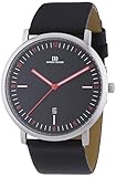 Danish Design Herren-Armbanduhr XL Analog Quarz Leder 3314466