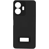 PTron Basic Case for iQOO Z6 Lite (Silicone_Black)