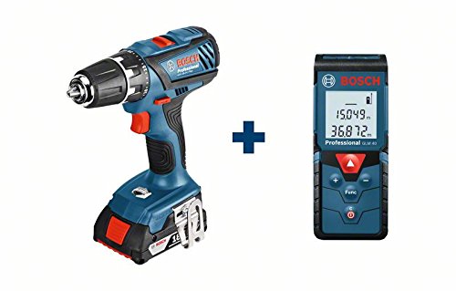 Preisvergleich Produktbild Bosch GSR 18 – 2-Li mehr GLM 40