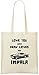 Produktbild Love you like dean loves impala Kundenspezifische bedruckte Einkaufstasche - 100% weiche Baumwolle - umweltfreundliche u. Stilvolle Handtasche für täglichen Gebrauch