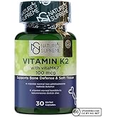 Natures Supreme Vitamin K2 100 Mcg 30 Kaps&uuml;l AROMASIZ Renkli
