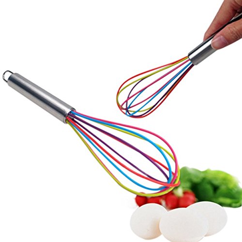 JUNGEN Schneebesen Set Ei- und Milchaufschäumer, Kochwerkzeug zum Mischen, Schlagen, Rühren, Küchenhelfer, Ballonschneebesen 1stk