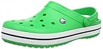 Crocs Crocband, Sabots Mixte Adulte, Vert (Grass Green/White), 45-46 EU