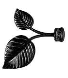 Terminal forja RIEL CHYC 5432100 Terminal Forja Hojas Ø20 Negro Juego 2 Piezas