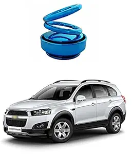 PRIKNIK Solar Energy Rotating Car Perfume with Long Lasting Organic Fragrance, Feel-Good Premium Car Air freshener Compatible with Captiva