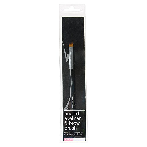 EYOU Professional Make up Artist Angled Eyeliner and Brow Brush. Perfect for a Smoky Eyes Look and a Perfect Brow Arch.