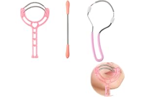 LONSVTTU 3 Stücke Handbuch Epilierer Frühlings Gesichts Gesicht Haarentferner Haar Roller Einfädeln Epilierer Werkzeuge für Gesichtshaarentfernung Versorgung