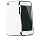 Produktbild QUADOCTA Case für iPhone 6/6S (4,7") Thin Fit Hülle Kunstleder Tasche für iPhone 6, Schutzhülle mit Soft Feel in Weiss - iPhone Cover Bumper iPhone6
