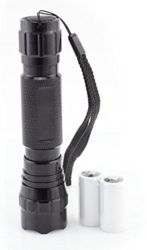 TGLOE (Tm) -WF-501B UV LED UV Taschenlampe Ultraviolett + Holster Schwarzlicht + 2* CR123 Batterie - 5