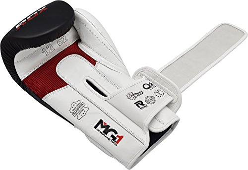 RDX Boxhandschuhe Muay Thai Boxsack Kickboxen Sparring Training Sandsack Rindsleder Boxing Gloves - 6