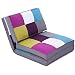 Produktbild colourliving Klappmatratze Sessel Gästebett Schlafsessel Multicolor Liegesessel