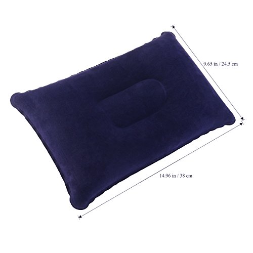 NUOLUX Reise Aufblasbare Kissen Portable Für Outdoor Aktivitäten Dunkelblau - 4