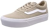  Vans Damen Ward Platform Suede Sneaker, Beige Humus Vw3, 38 EU