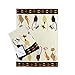 Produktbild SPOTTED DOG GIFT COMPANY 2er Set Geschirrtücher Küchentücher Trockentücher Küche aus 100% Baumwolle 50 x 70 cm, Elegantes Katzen Design, Geschenk für Katzenliebhaber und Köche
