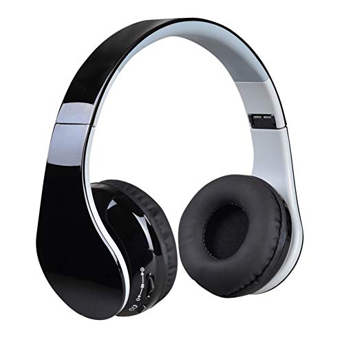 Bluetooth Cuffie Alitoo,Senza Fili Headphones Pieghevole Auricolari  Wireless Over Ear Stereo Cuffie con Microfono Cancellazione del Rumore per  PC,Smart TV Argento Nero Smartphone Cuffie urban-earth.co.uk