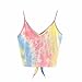 Produktbild Sommer Damen Spitze Patchwork Armelloses Crop Top Weste Tank Basic Shirt Oberteile