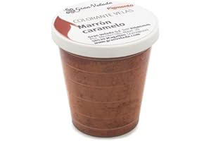 GRAN VELADA Colorant en poudre pour bougies marron caramel | Pigment pour bougies artisanales | 150 cc