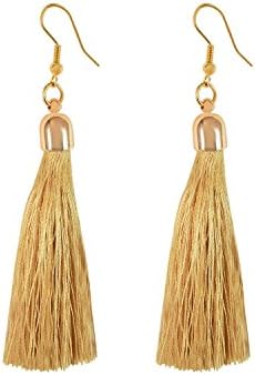 Tribal Fringe Rope Tassel Earrings for Women (E2553FL)