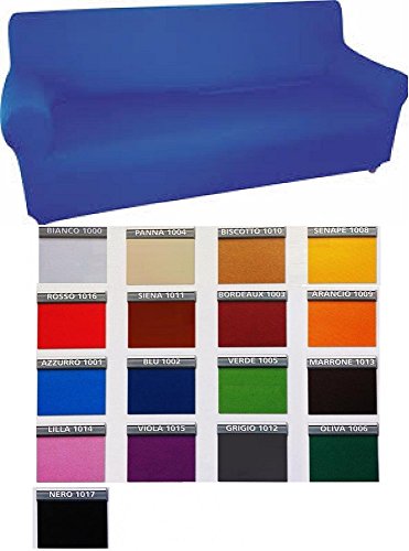 COPRIDIVANO 3 POSTI GENIUS IN TESSUTO BIELASTICO COLORE FOTO A SCELTA