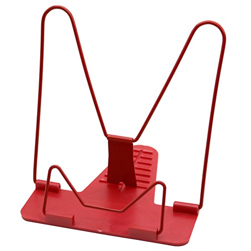 adhere to Fly 1 étagère à livres de justierbares pliable bureau pivotant bookend étudiants de papeterie 3 couleurs Rot
