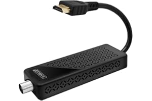 VORAGA XD-220DG - DECODER DVB-T2 HEVC 10BIT PER RETRO TV CON CAVO HDMI INTEGRATO