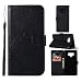 Produktbild NewTH Samsung Galaxy Note 9 Lederhülle Schmetterling Weinstock Schutzhülle Retro Muster Etui Brieftasche Handschlaufe Cover Schale Ständer Etui Karten Slot und Magnetverschluss Flip Case