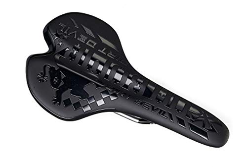 DA BOMB Dirt Devil Bike Bicycle MTB Graffiti Bike Saddle/Bike Seat Black