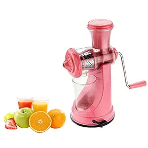 Primelife Hand Fruit Juicer Vegetable Mixer Grinder Only by with Primelife Seller Pink